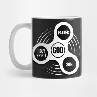 Holy Trinity Christian Fidget Spinner Mug